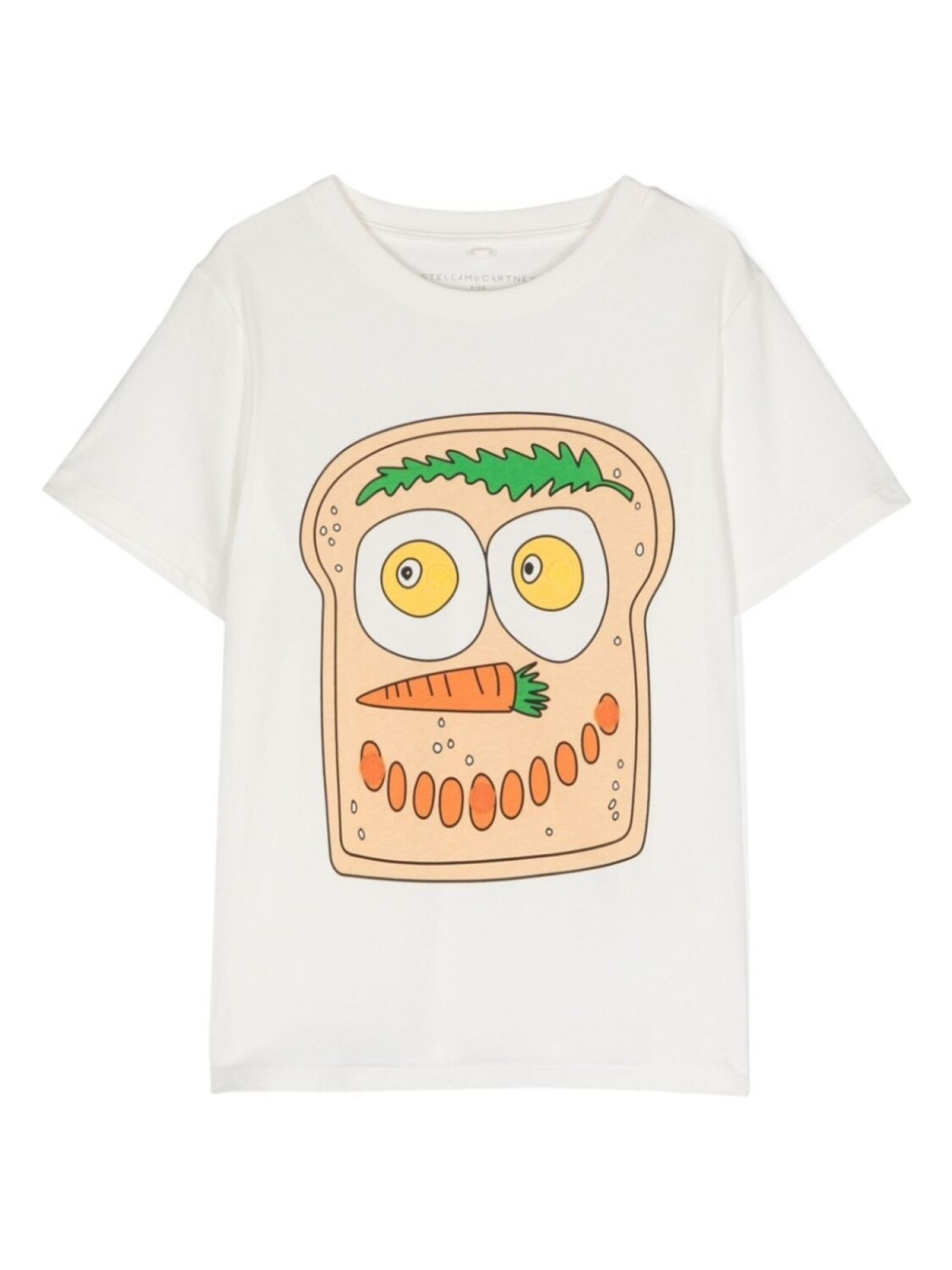 

Stella McCartney Kids футболка с принтом Silly-Sandwich, белый
