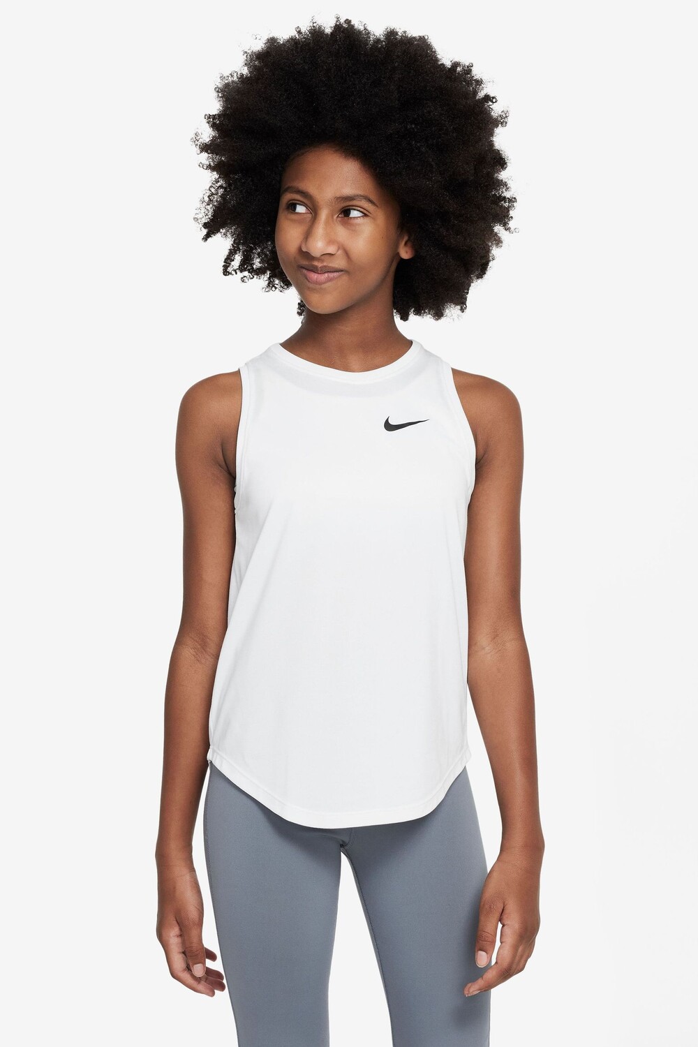 

Топ без рукавов Dri-FIT Essential Nike, белый