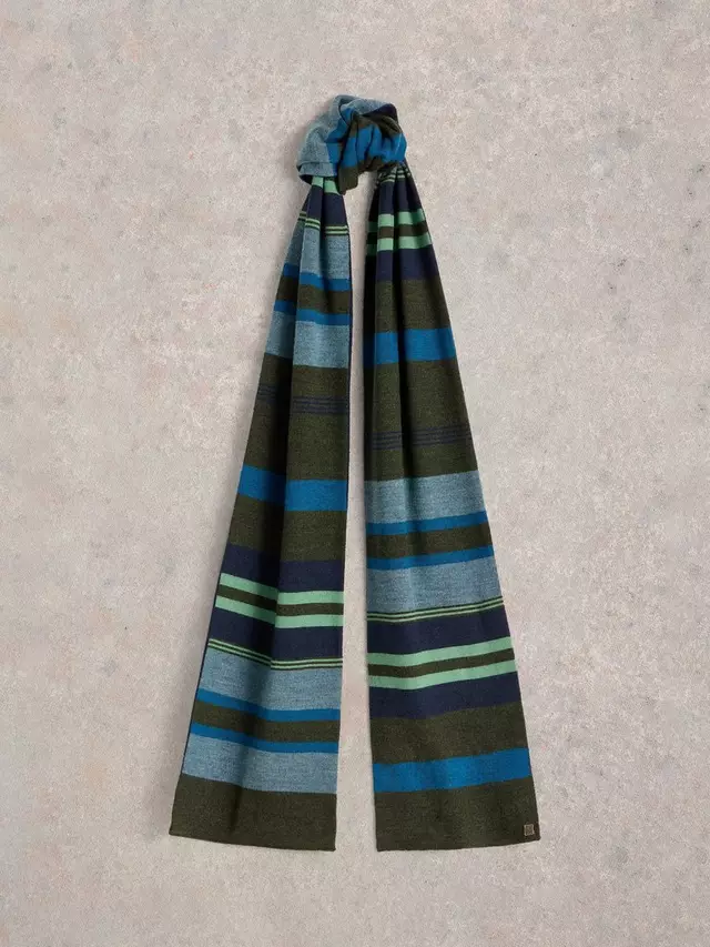 

Шарф White Stuff Merino, цвет green mlt