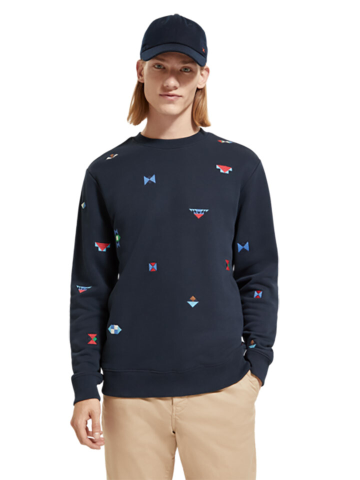 

Толстовка Scotch & Soda, темно-синий
