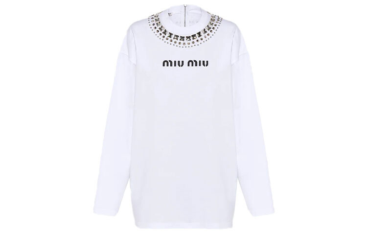 

Футболка женская белая Miu Miu