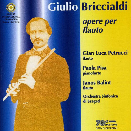 

CD диск Briccialdi / Petrucci / Pisa: Concerto Op 130 Per Due Flauti E Orchestra