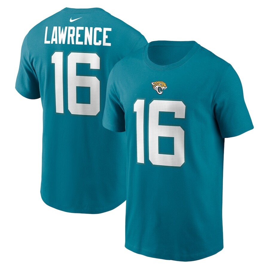 

Футболка с именем и номером Nike Jacksonville Jaguars, бирюзовый