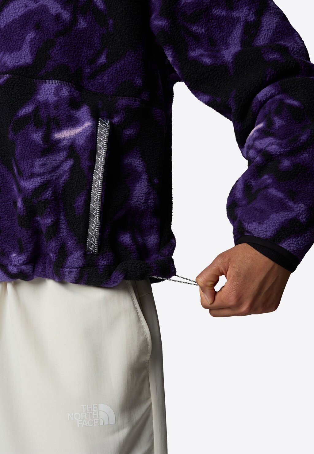 

Флисовый свитер FLEESKI The North Face, фиолетовый