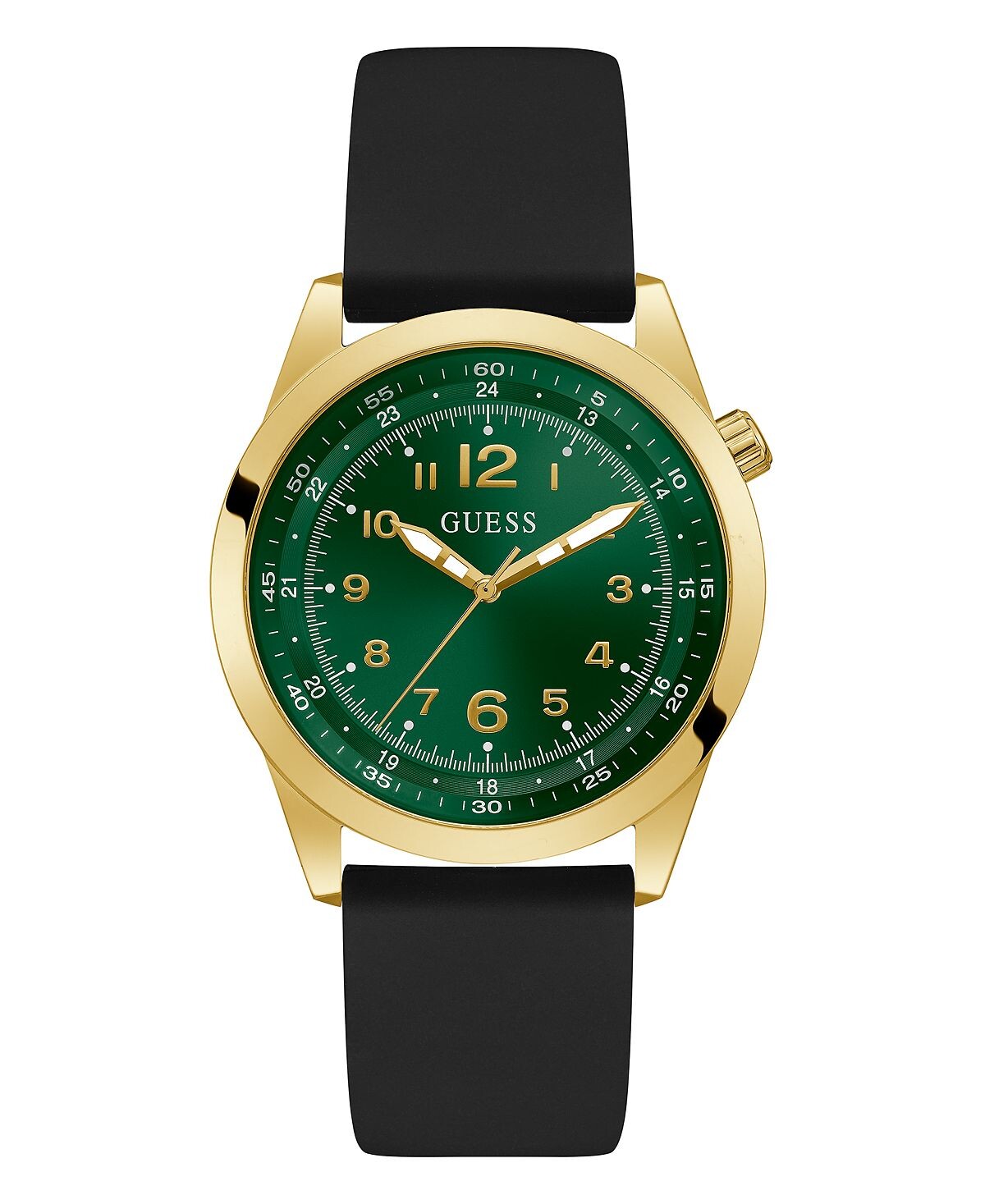 

Мужские аналоговые черные часы из нержавеющей стали, 42 мм GUESS