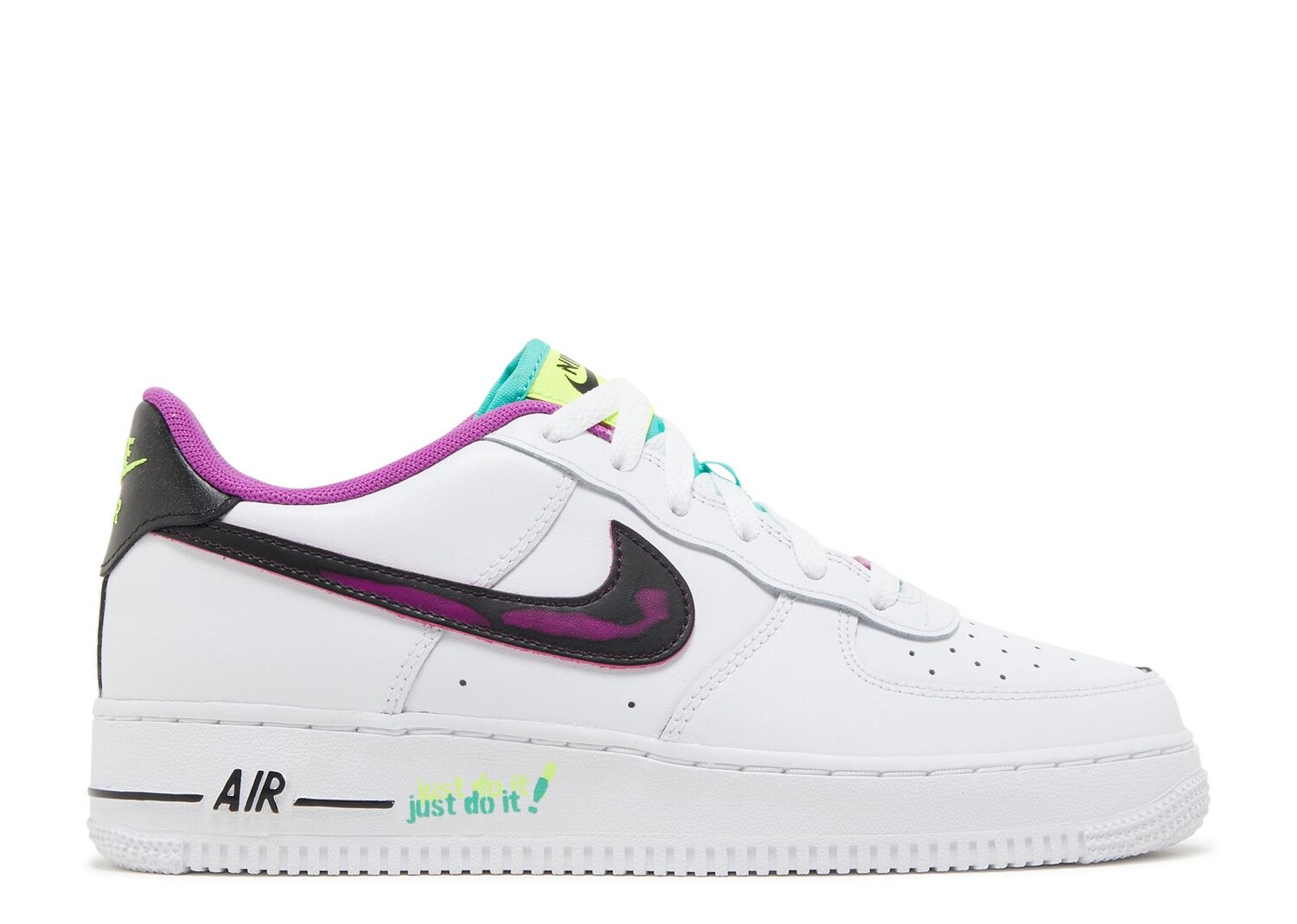 

Кроссовки Nike Air Force 1 Lv8 Gs 'Just Do It!', белый