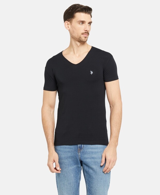 

Футболки, упаковка 2 шт. U.S. Polo Assn., черный
