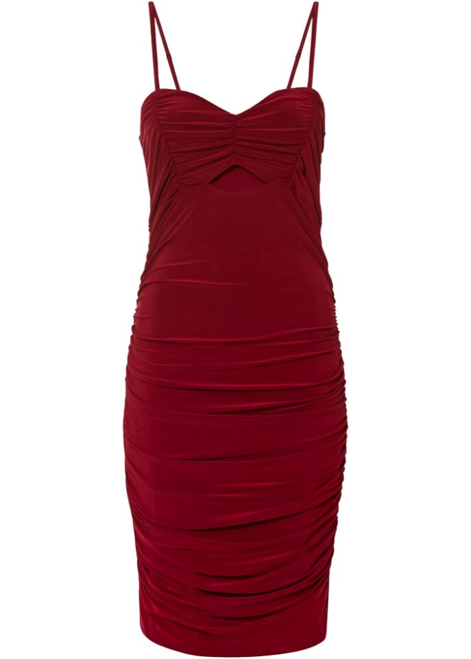 

Платье с вырезом Bodyflirt Boutique, бордовый, Красный