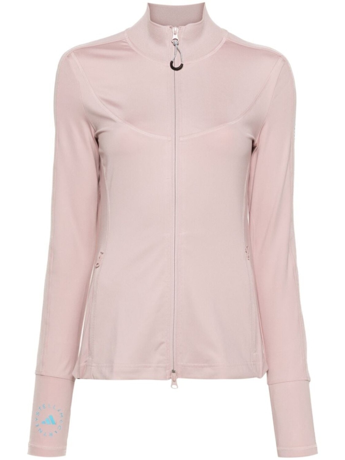

adidas by Stella McCartney спортивная куртка на молнии, розовый