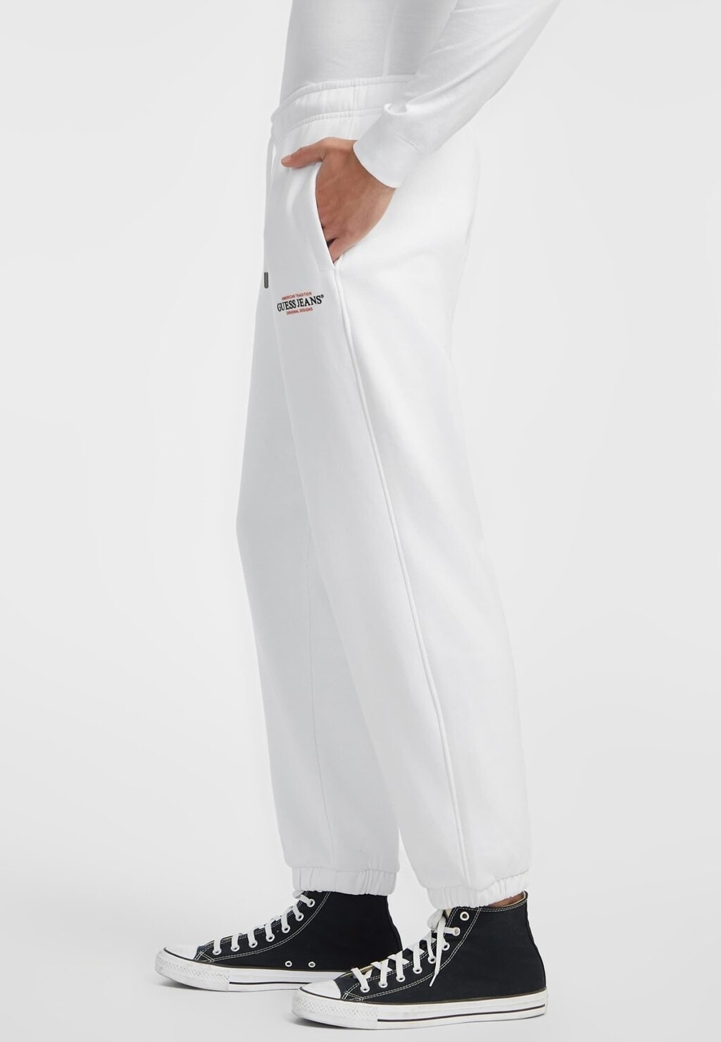 

Тренировочный низ AMERICAN TRADITION JOGGER Guess Jeans, белый
