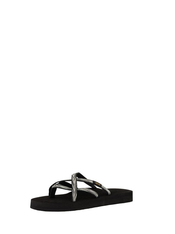 

Сандалии Teva, цвет palms black/white