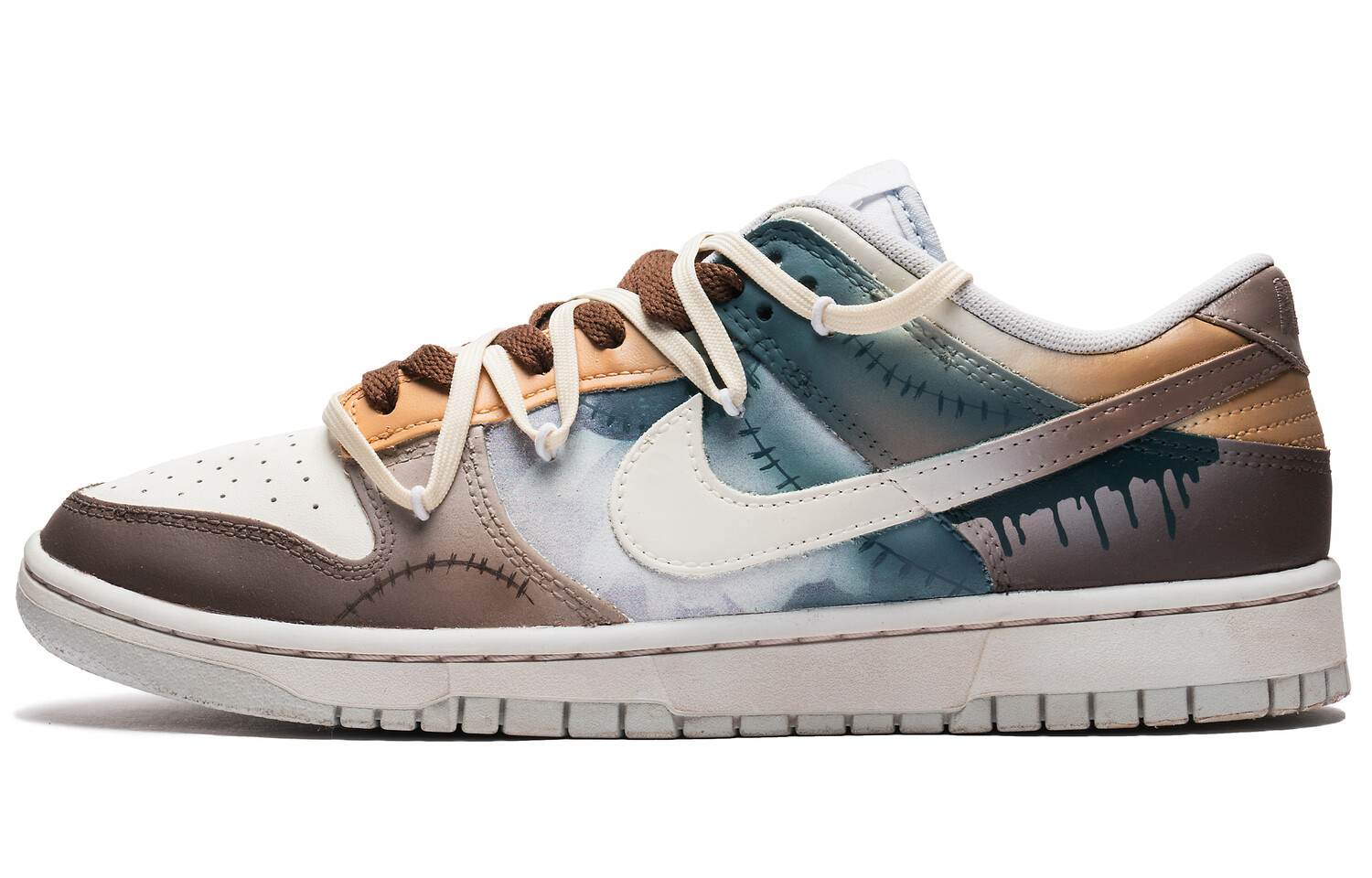 

Кроссовки Nike Dunk Skateboarding Shoes Men Low-top Yellow, желтый