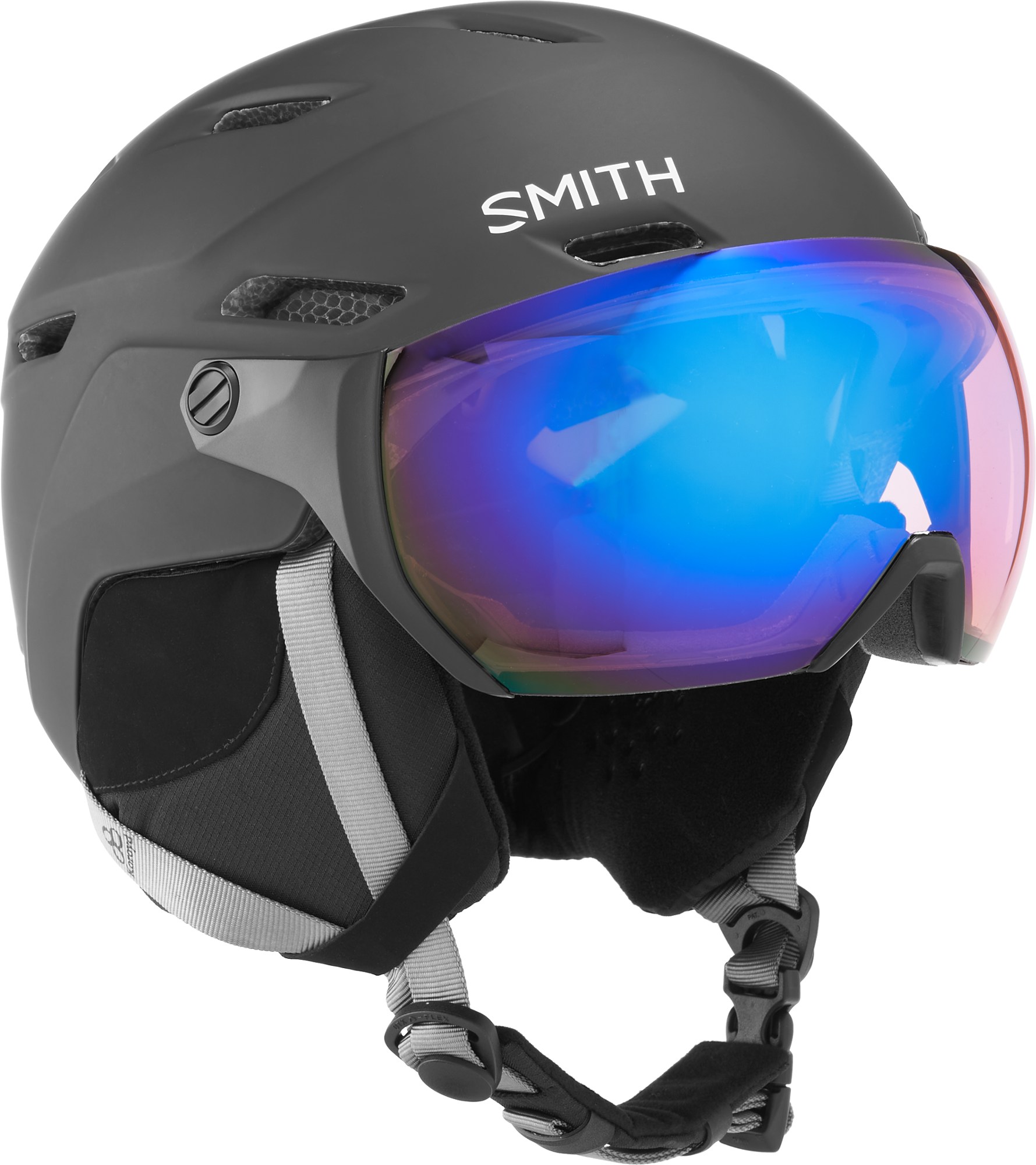 Фотохроматический снежный шлем Survey Mips Smith, черный
