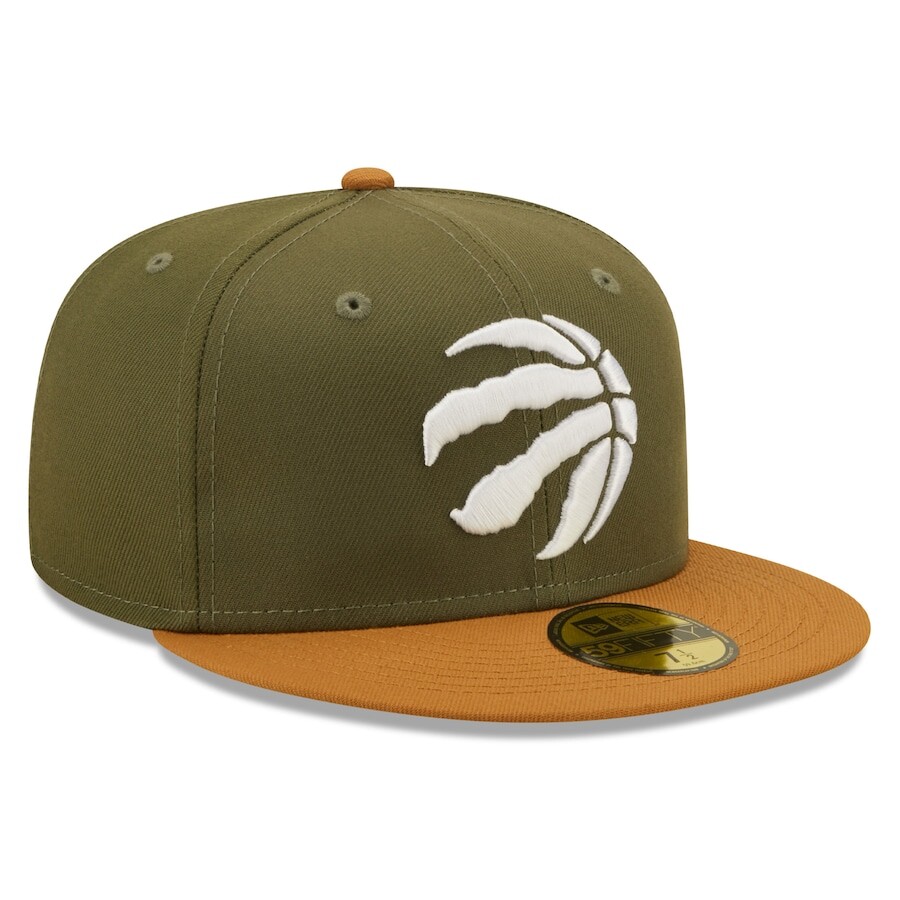 

Бейсболка New Era Toronto Raptors, оливковый