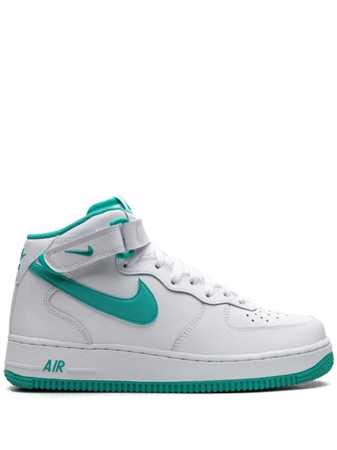 

Nike кроссовки Air Force 1 Mid Clear Jade, белый, Серый