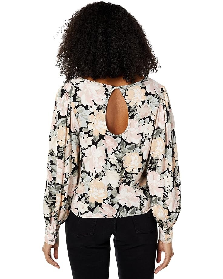

Топ Saltwater Luxe Zarrow Long Sleeve Top, цвет Raven