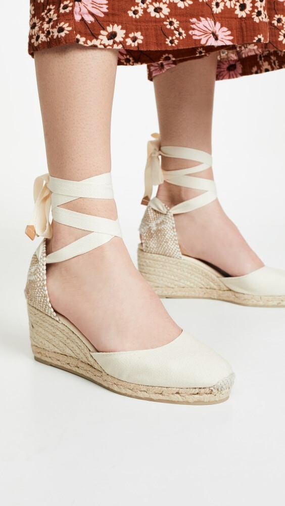 

Эспадрильи Castaner Carina Wedge, слоновая кость