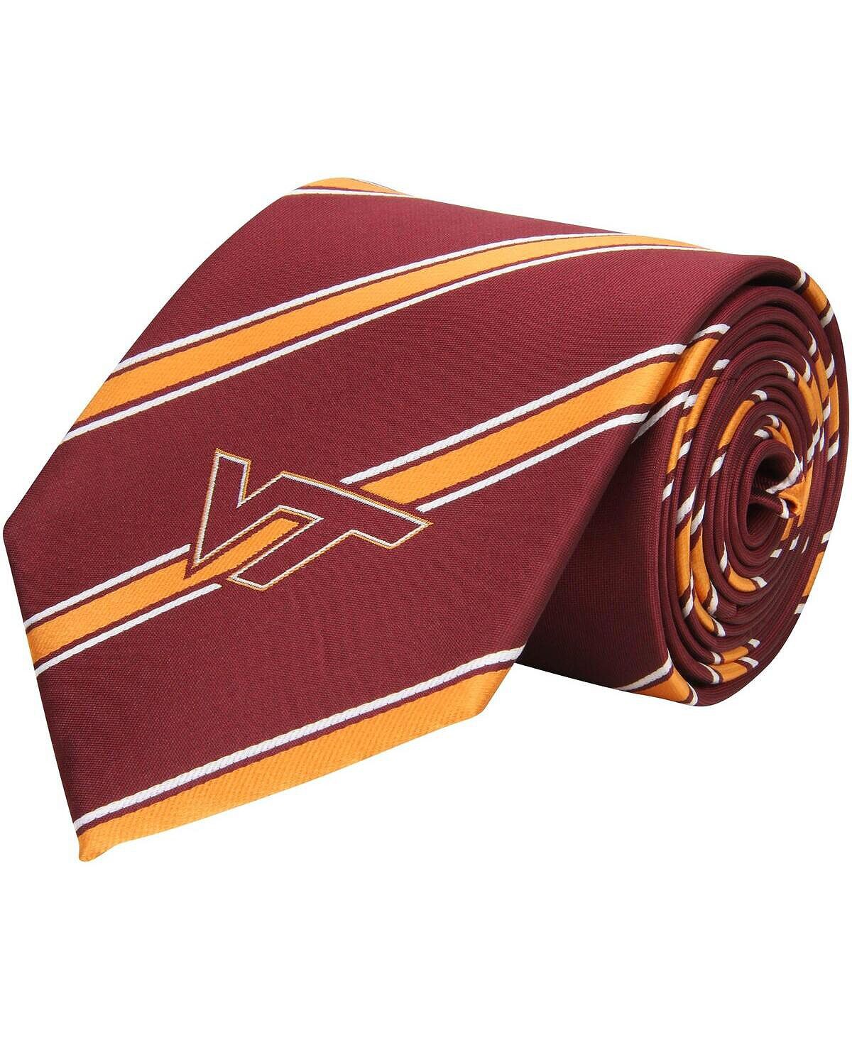 

Мужской тканый полиэфирный галстук Virginia Tech Hokies Eagles Wings