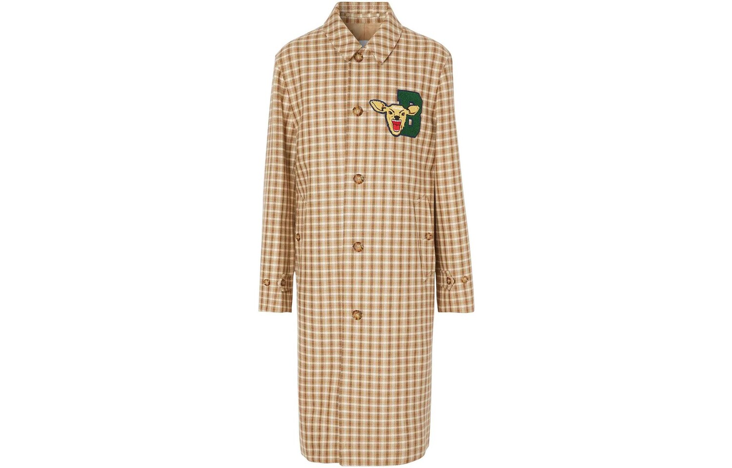 

Пальто мужское желтое Burberry, желтый