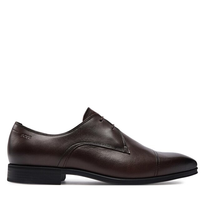 

Туфли Boss Theon Derb Buct 50517108 Brown 201, коричневый