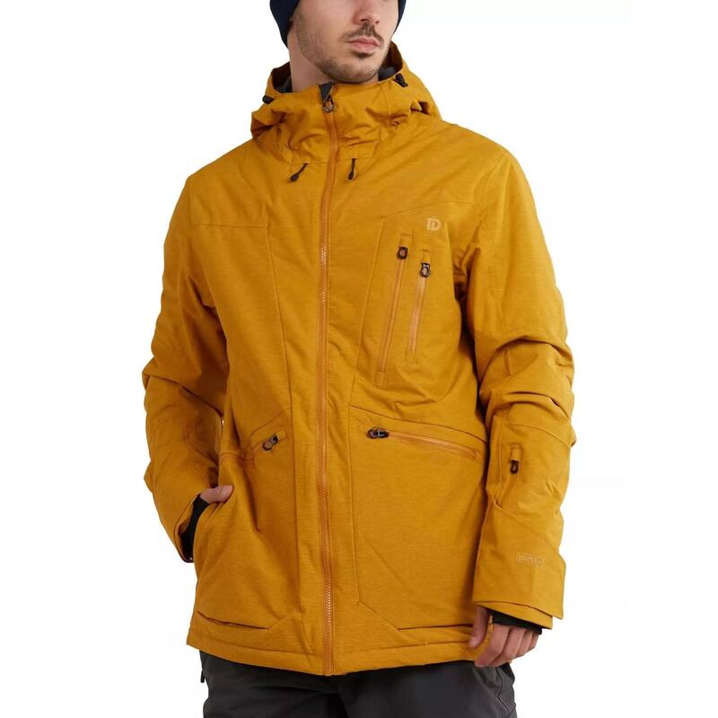 Лыжная куртка Decatur Jacket мужская - желтая Fundango, цвет gelb дорожная куртка amber padded jacket women желтый fundango цвет gelb