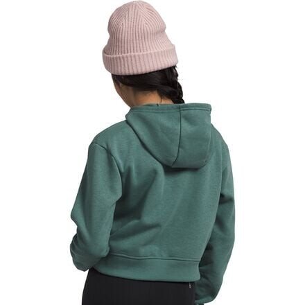 

Флисовый пуловер с капюшоном Camp – для девочек The North Face, цвет Dark Sage