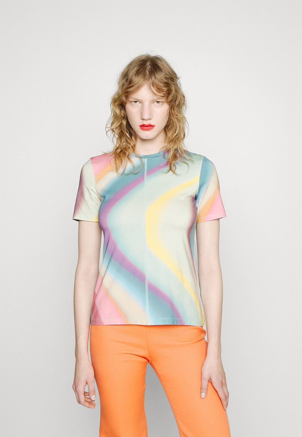 Футболка с принтом PS Paul Smith, мультиколор шлепанцы nyro ps paul smith цвет multicolour