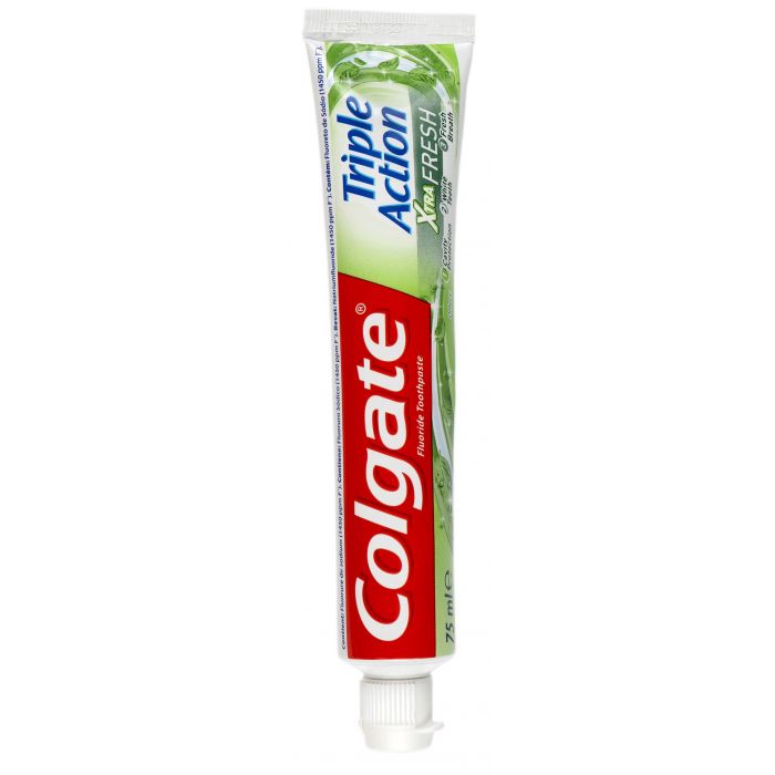 Зубная паста Triple Acción Xtra Frescura Pasta de Dientes Colgate, 75 ml зубная паста maximum protect menta pasta de dientes colgate 75 ml