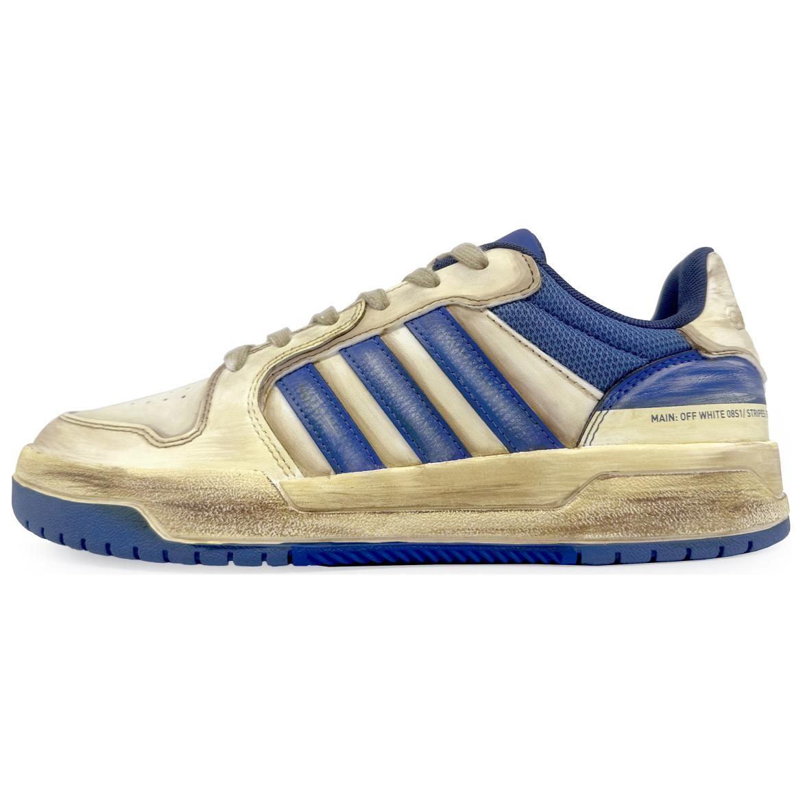 

Кроссовки adidas neo Entrap Skateboarding Shoes Unisex Low-top Light Beige, синий