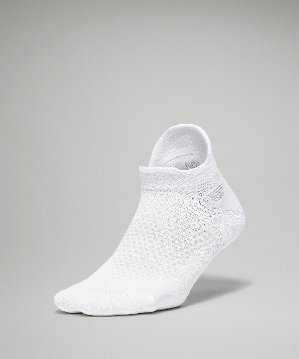 

Женские носки для бега MacroPillow Tab Lululemon, белый