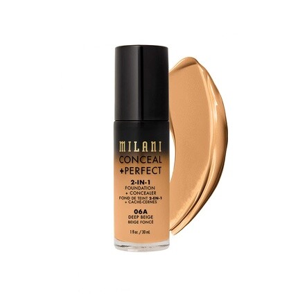 

Milani Conceal and Perfect Тональный крем 2 в 1 + консилер Deep Beige 30 мл