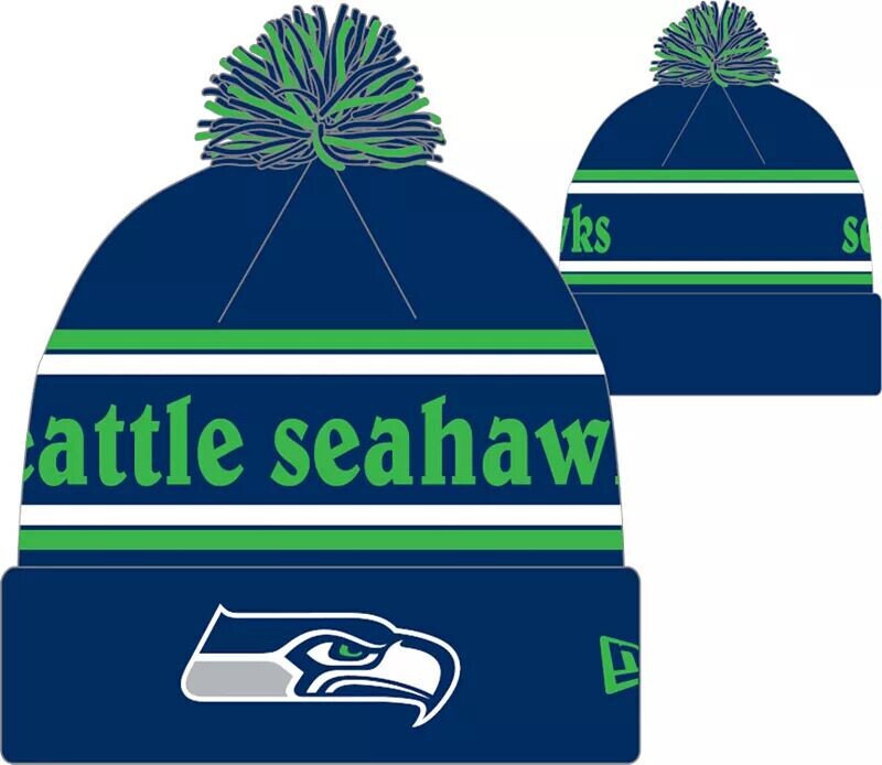 

Вязаная шапка New Era Youth Seattle Seahawks Marquee