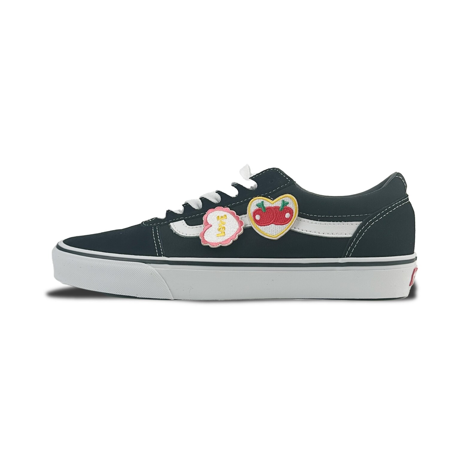 

Кроссовки Vans Skateboarding Shoes Men Low-top Black/white, черный