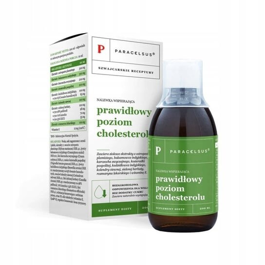 

Pharmatica, Настойка Парацельса: правильный уровень холестерина, 200 мл Inna marka