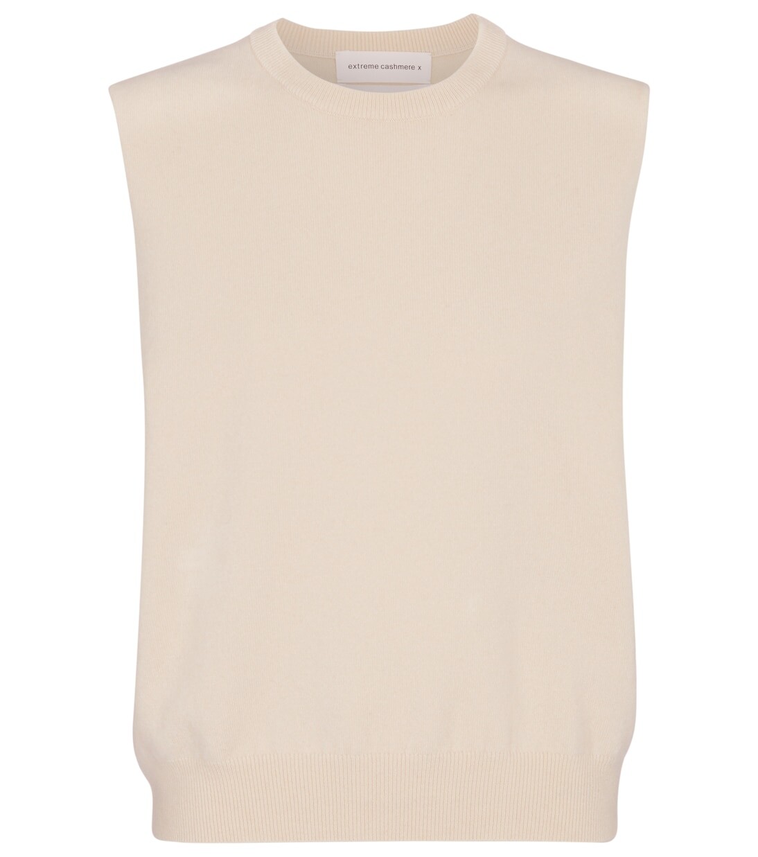 

N° 156 Be Now свитер-жилет из кашемира Extreme Cashmere, бежевый