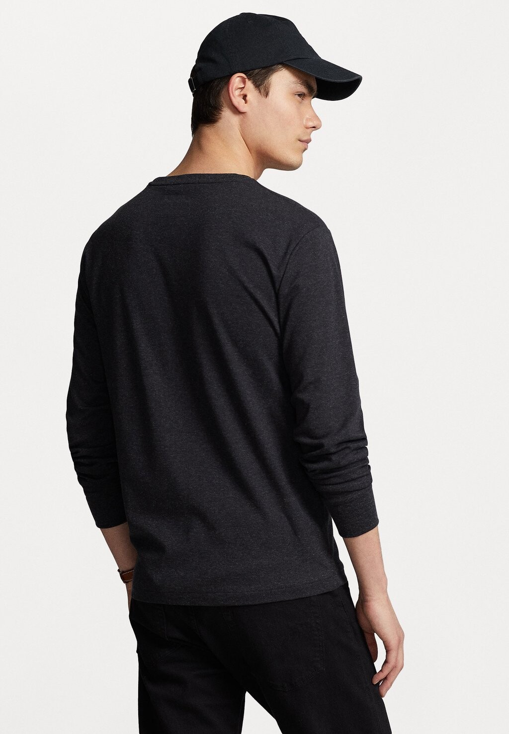 

Футболка с длинным рукавом LONG SLEEVE Polo Ralph Lauren, меланжевый вереск