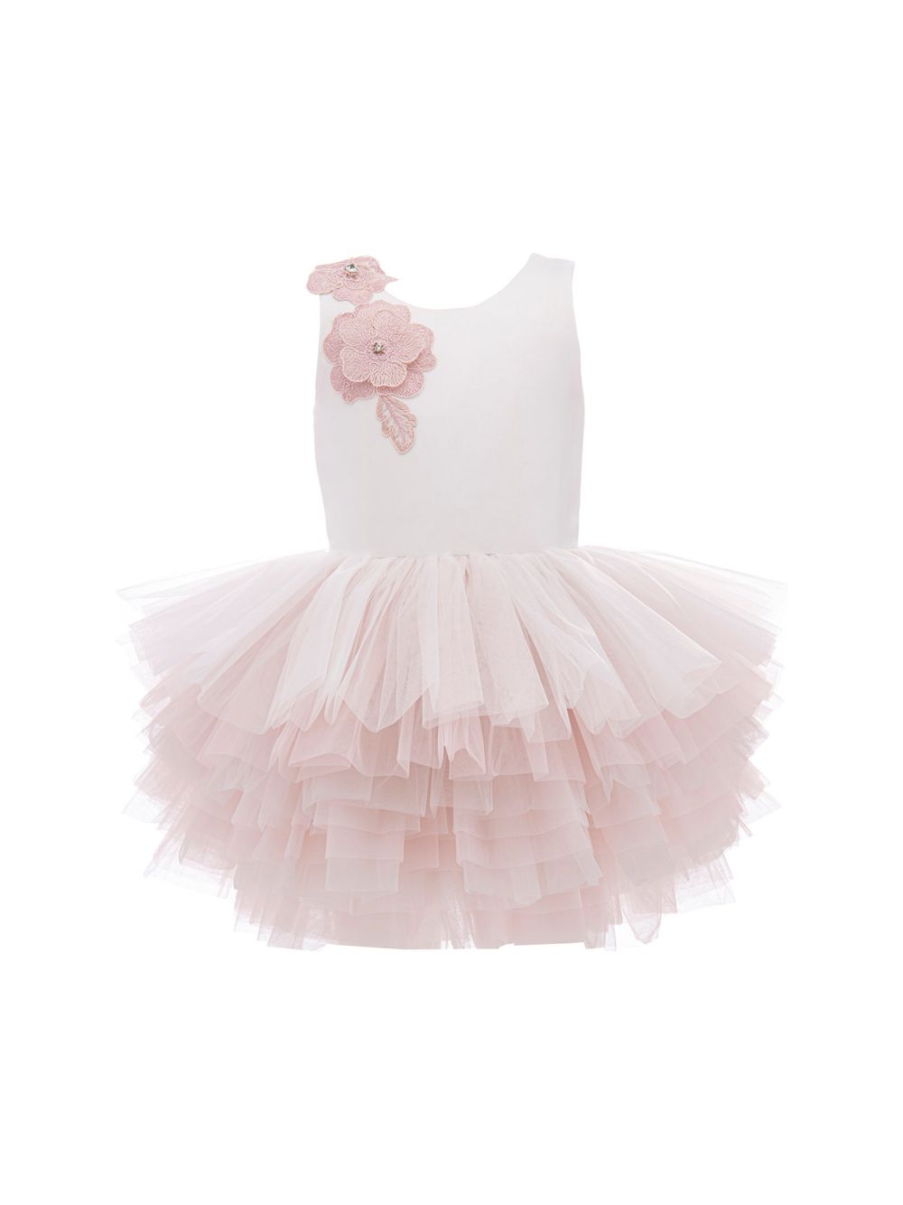 Платье Littlebrook для маленьких девочек, маленьких девочек и девочек Tulleen, розовый