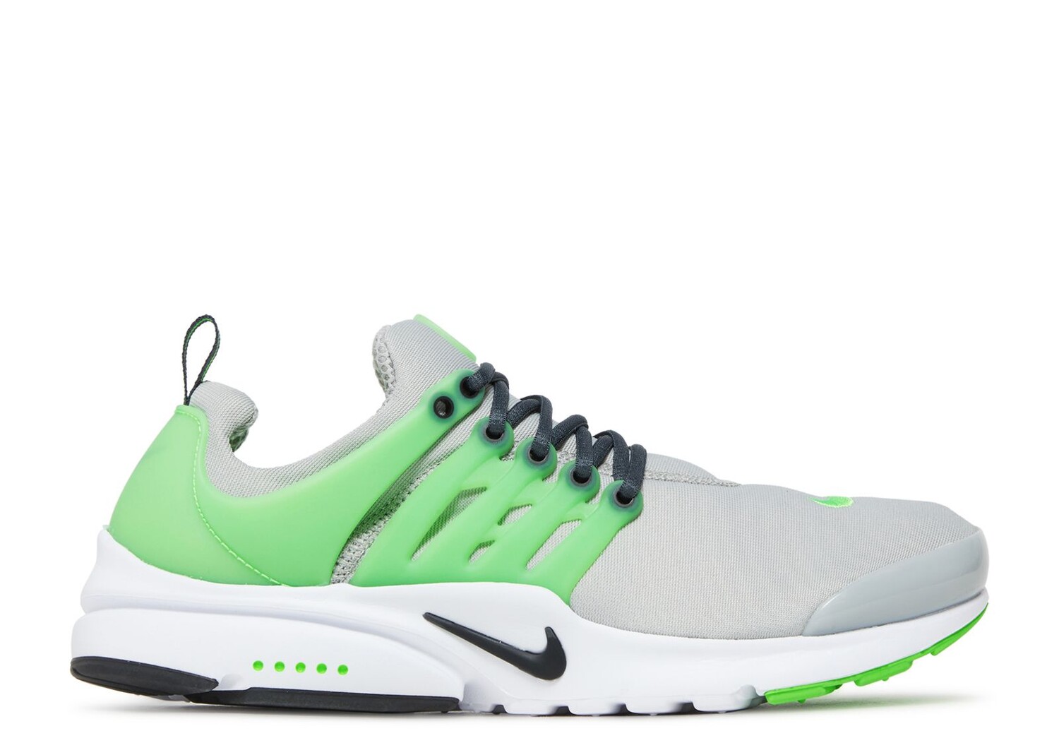 

Кроссовки Nike Presto Gs 'Light Smoke Grey Green Strike', серый