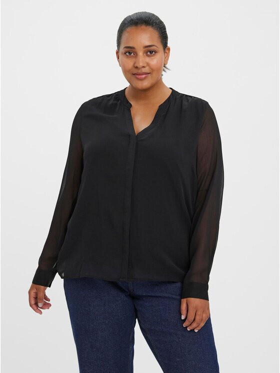 

Блуза стандартного кроя Vero Moda Curve, черный
