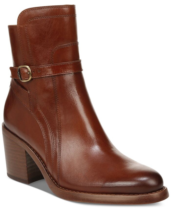 

Женские ботильоны Simona на блочном каблуке с пряжкой Sam Edelman, коричневый