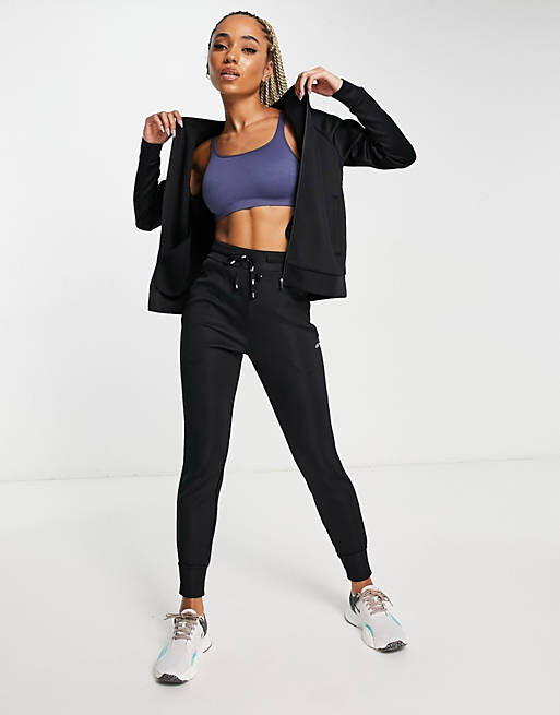 

Черная худи на молнии ASOS 4505 Icon