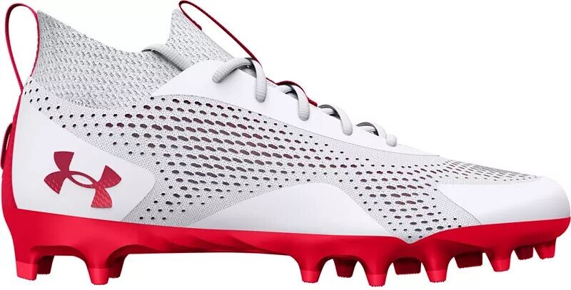 

Женские бутсы для лакросса Under Armour Glory 2 Mid MC, белый/красный