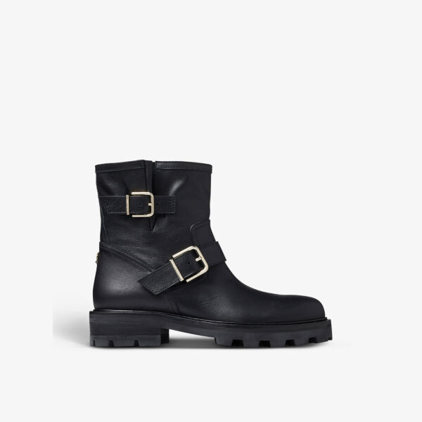

Кожаные ботильоны Youth II Jimmy Choo, черный