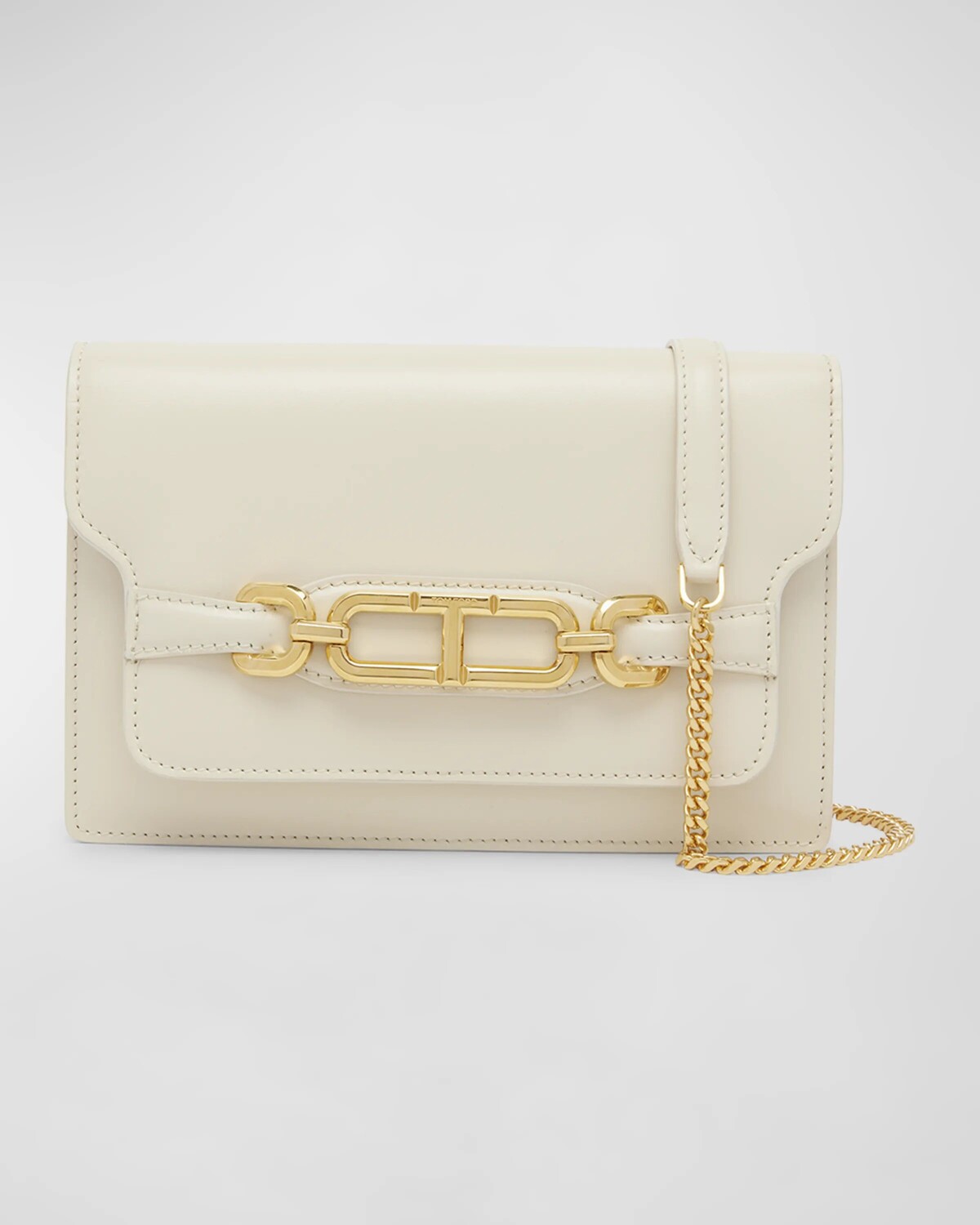 

Маленькая сумка через плечо Whitney из кожи Palmellato TOM FORD, цвет Cream