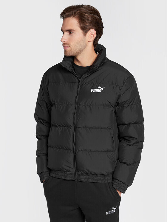 

Пуховик стандартного кроя Puma, черный