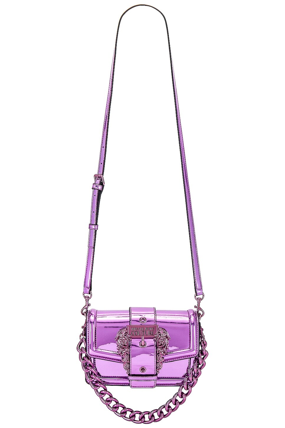 

Сумка Versace Jeans Couture Crossbody, сиреневый