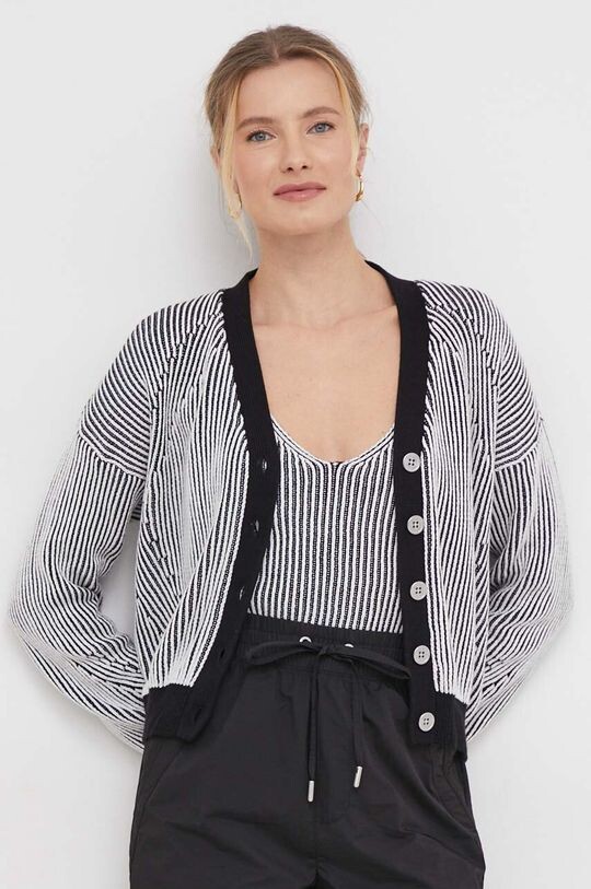 

Кардиган Dkny из хлопка DKNY, черный