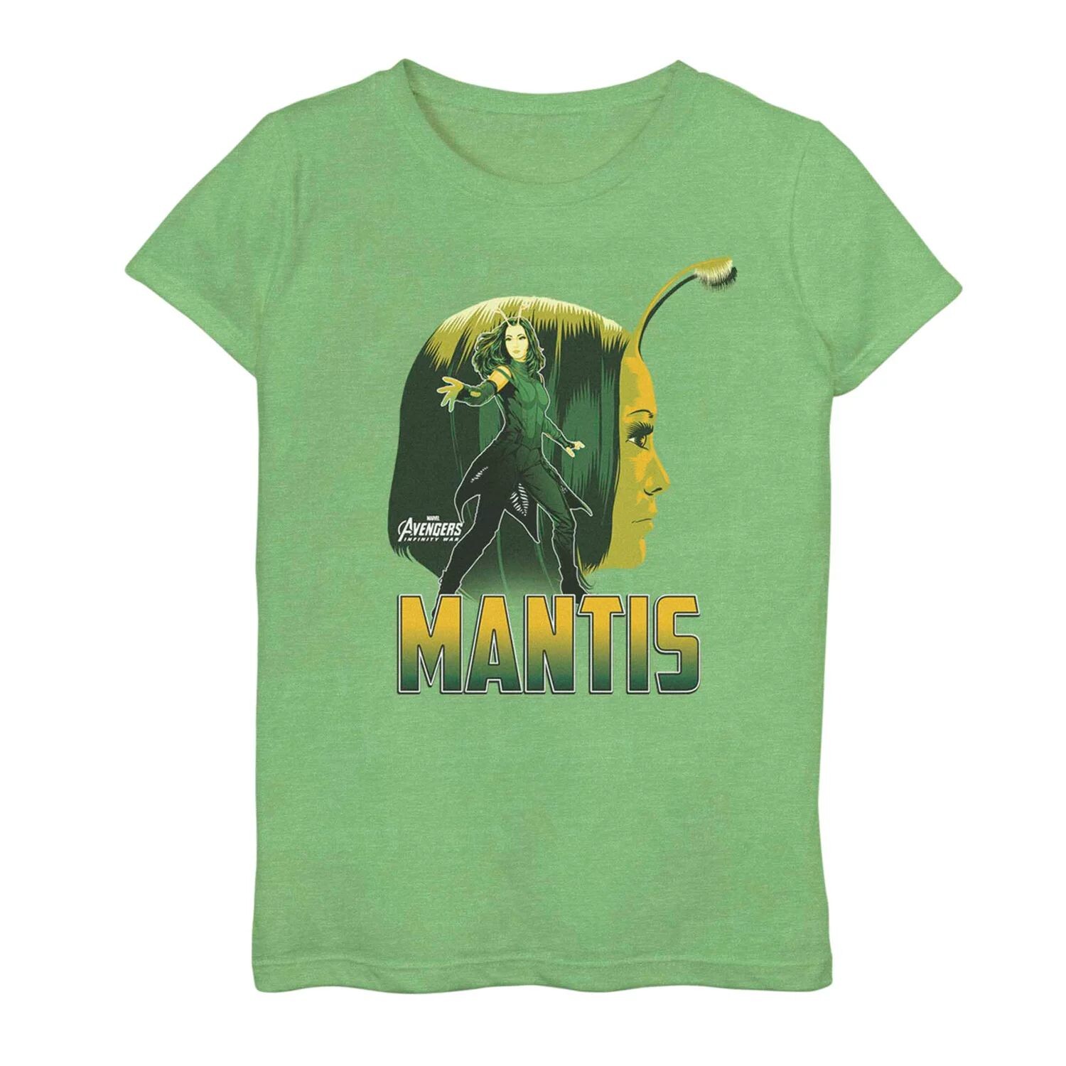 

Футболка с рисунком Marvel Avengers Infinity War Mantis для девочек 7–16 лет Marvel