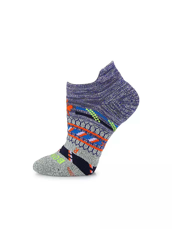 

Носки до щиколотки Space Dye Marl Bombas, фиолетовый