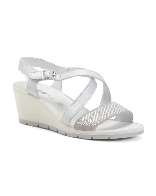 

Кожаные сандалии Made In Italy Enval Soft, цвет Silver